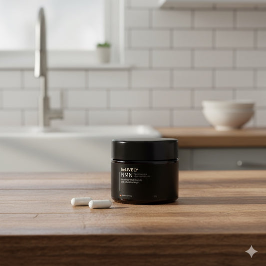 beLIVELY NMN (Никотинамид Мононуклеотид) - Увеличете Вашата Клетъчна Енергия и NAD+ Нива